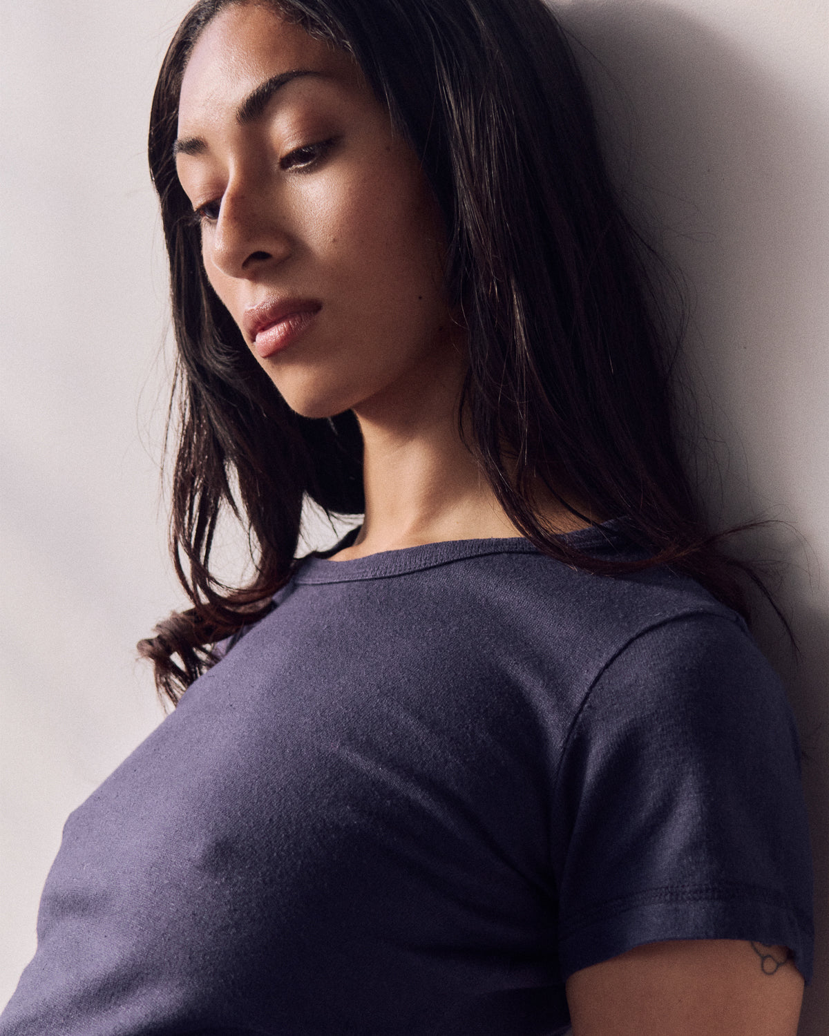NAVY MINI TEE