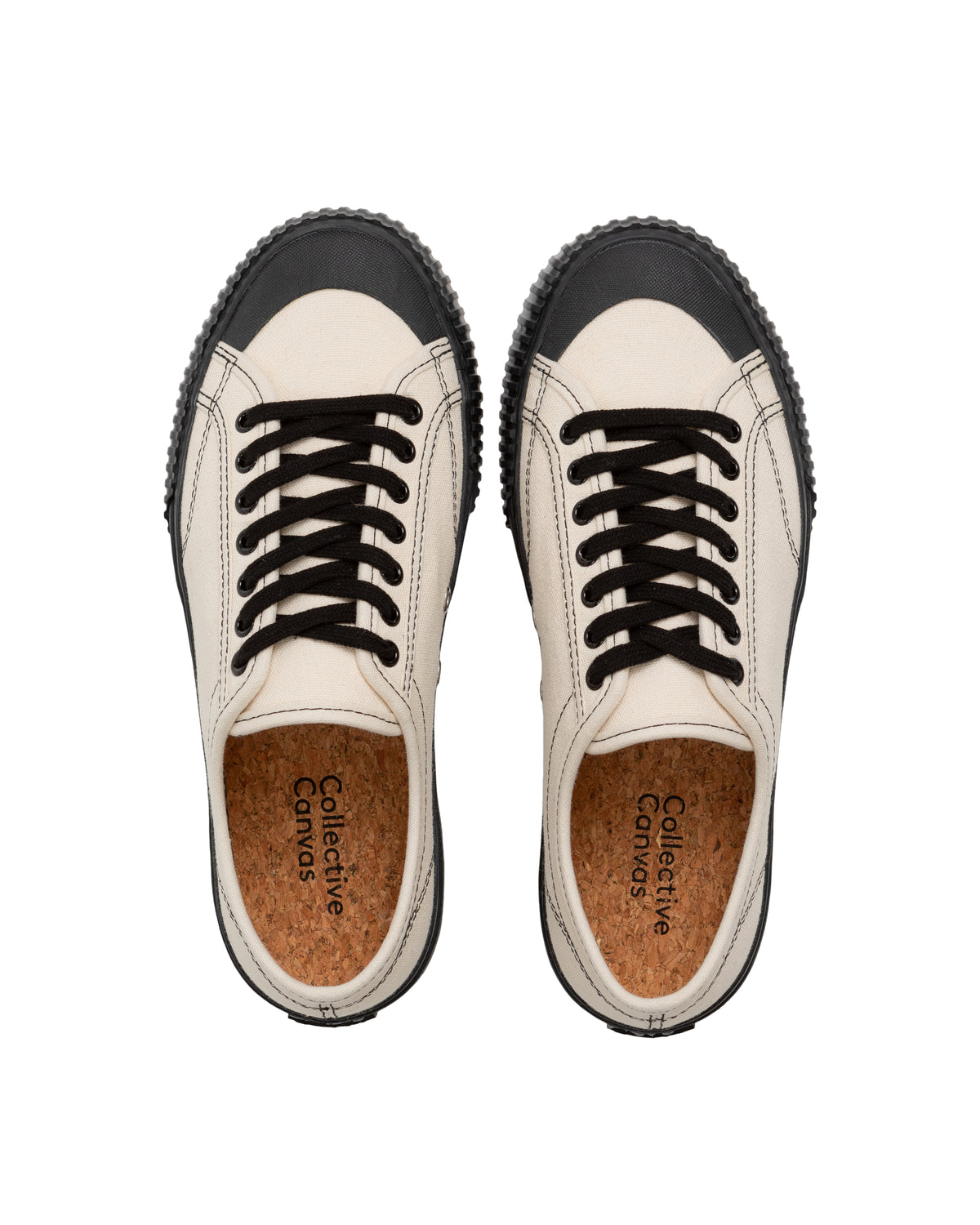 BUDDY X COLLECTIVE CANVAS SNEAKER - OFF-WHITE/BLACK